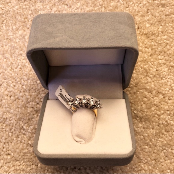 21 K Yellow & white Gold ring - Picture 7 of 7